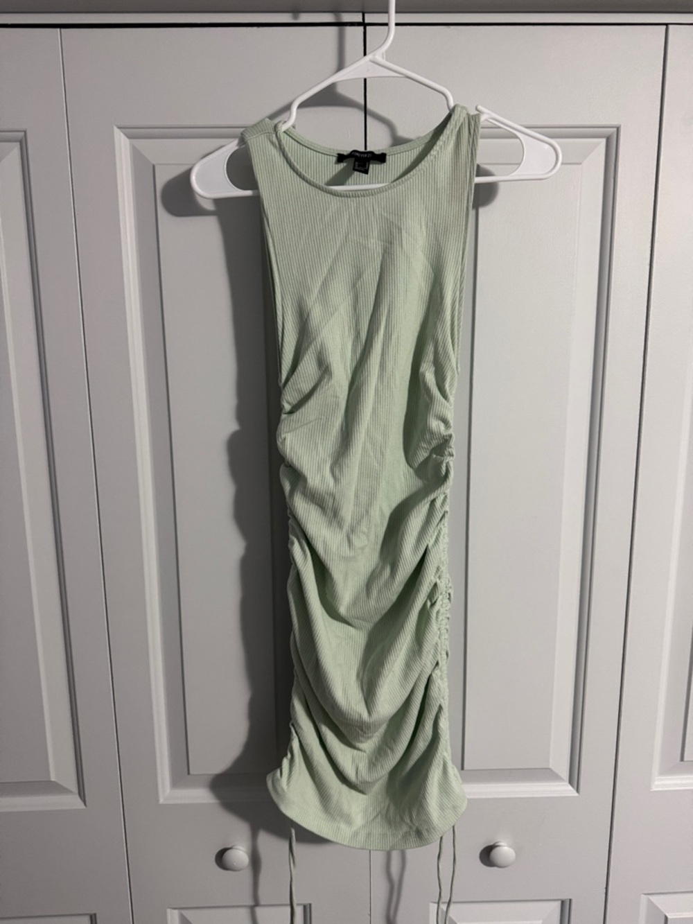 Forever 21 Mint Ribbed Tank Top